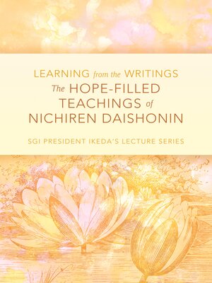 cover image of The Hope-Filled Teachings of Nichiren Daishonin